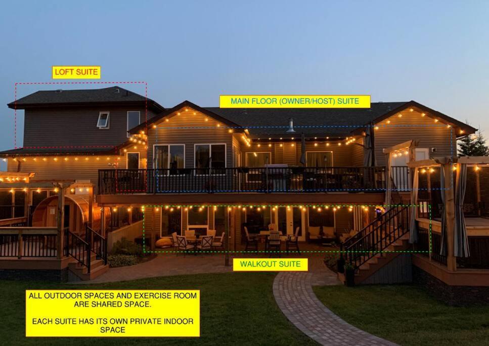 Dragonfly Inn Loft Suite Sherwood Park Esterno foto